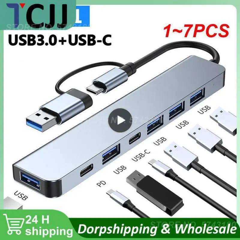 CŸ  USB 3.0  й ī , ƺ ǻͿ SD TF Ʈ  ƼƮ, RJ45 PD 87W, 1  7 